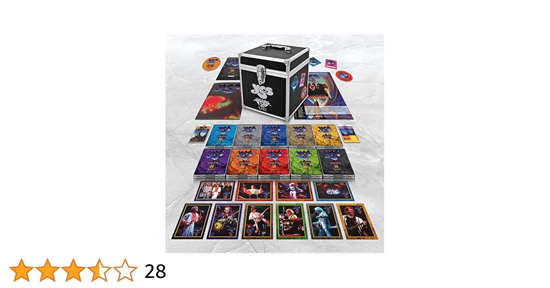 イエス:Union 30 「結晶」Live BOX (26CD＋6DVD) Yes / Union 30 Live super deluxe flight case box set